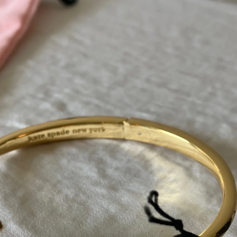 Kate Spade: Sweet Citrus Hinge Cuff- Gold Tone - Picture 3 of 16